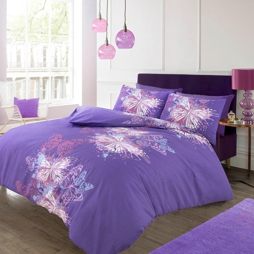 Printed Duvet Cover Bedding Set Reversible Quilt Covers Winter Summer Bedding - Picture 29 of 29