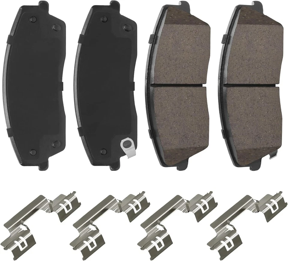 Pastillas de freno delanteras de cerámica para Chrysler 300 Dodge Challenger Charger tracción trasera V6 Foto 2 de 4