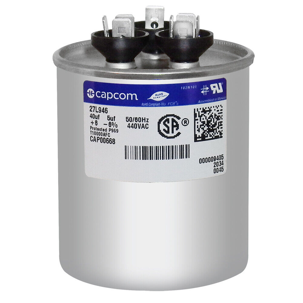 GE Replacement OEM Capacitor - 97F9856 / D147086P16 - 40/5 x GE Replacement OEM Capacitor - 97F9856 / D147086P16 - 40/5 x
