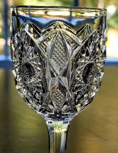 2 SELTENE ANTIKE RUSSISCHE URAL BERGE KRISTALL WODKA SCHNAPSGLÄSER / ЧАРКА - Bild 6 von 15