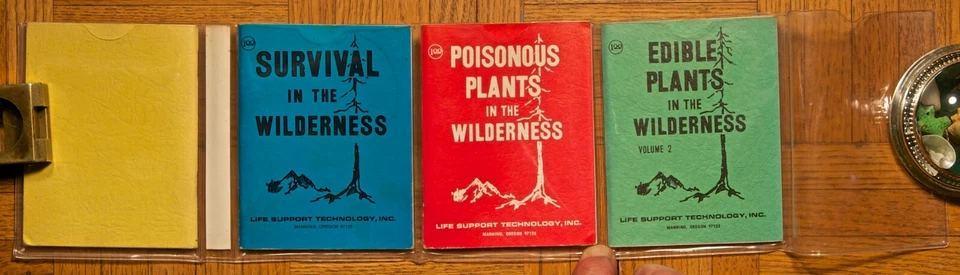 Life Support Technology Volumen 1-4 1969-1972 PB en vinilo (falta 1 folleto) Foto 2 de 4