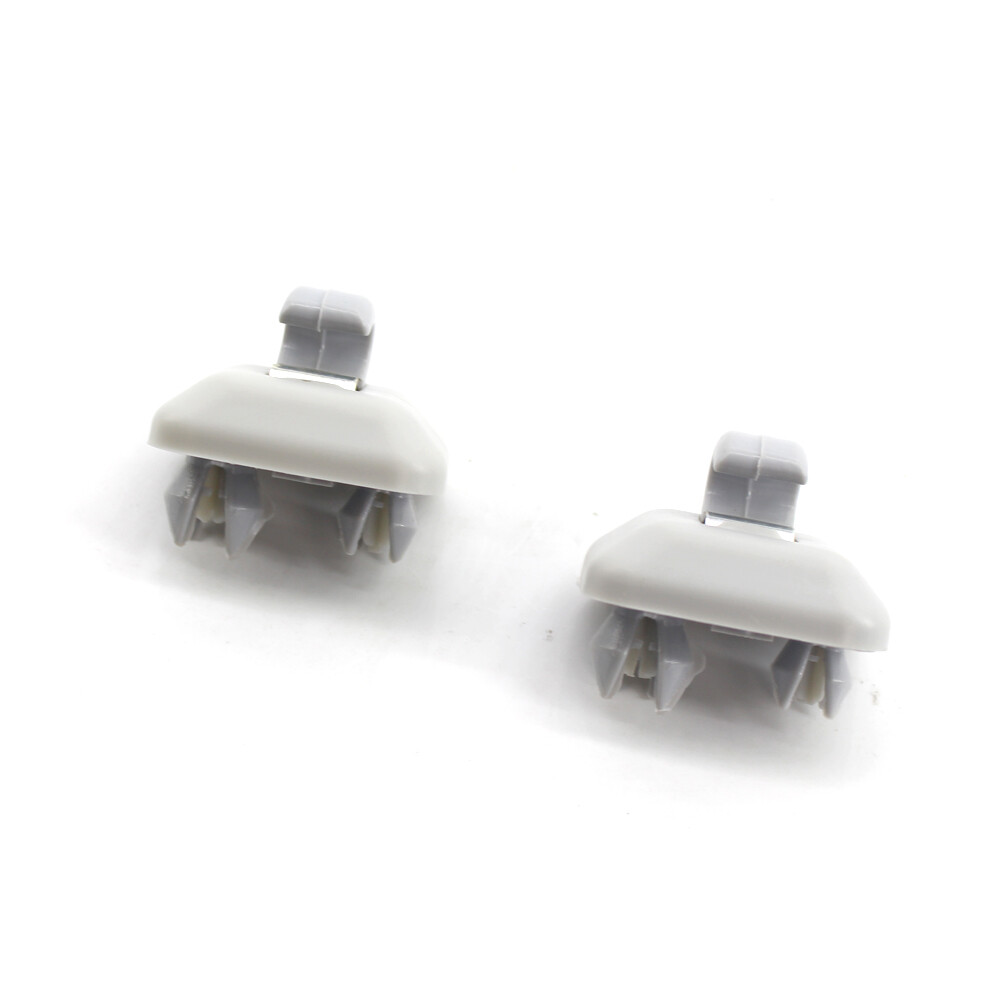 Seats For Audi A3 2x Grey Inner Sun Visor Clips For Audi A3 A4 A5 - Foto 4