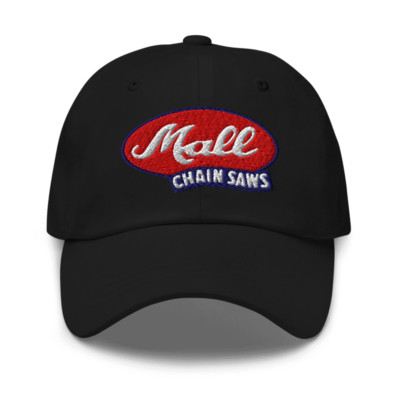 Mall Chain Saws Embrodiered Logo Inspired Adjustable Classic Dad Hat