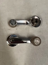 (2) Set NEW Window Crank Handle Window Handle For Ford Mercury Inside Clear