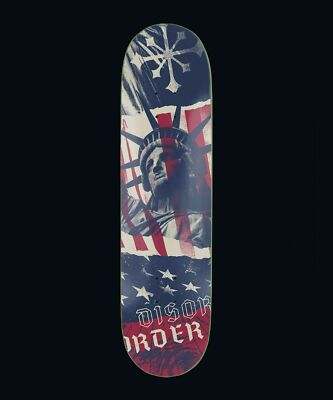 DISORDER SKATEBOARDS NYJAH 8.125” Disorder Nyjah Huston States 8.125