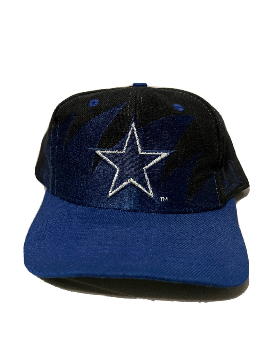 帽子 Vintage Logo Athletics Stooth Cowboys Vintage Dallas Cowboys Logo Athletic Black Dome Sharktooth