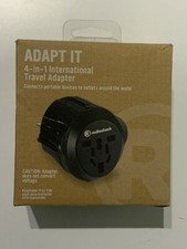 RadioShack 4-in-1 International Travel Adapter for UK USA China Europe Australia
