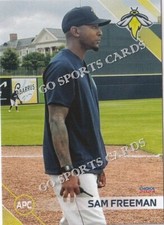 2024 Columbia Fireflies Sam Freeman Royals Minor Card PC