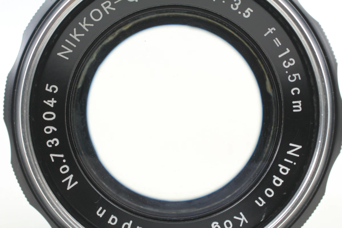 Nikon NIKKOR f/3.5 Camera Lenses 135mm Focal for sale - eBay