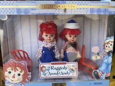   Raggedy Ann  Andy  1st in collection of storybook favorites Barbie 