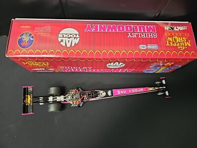SHIRLEY MULDOWNEY MUPPETS 25TH MAC TOOLS METAL RAIL DRAGSTER