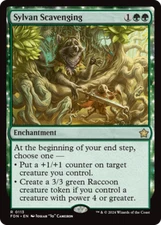 x1 Sylvan Scavenging FDN Foundations MTG 113 RARE M/NM 1x