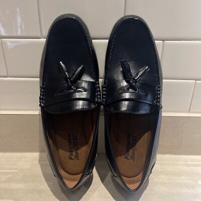 Freeman Free-Flex 'Benjamin' Men's  TASSEL Slip on Loafer Dress Shoe Sz 12m