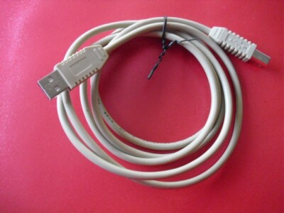 DRUCKERKABEL USB 2.0 TYP B Länge 1,60m grau