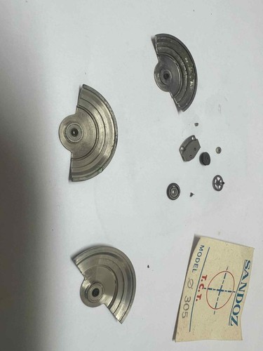 sandoz Roter wristwatch and other parts