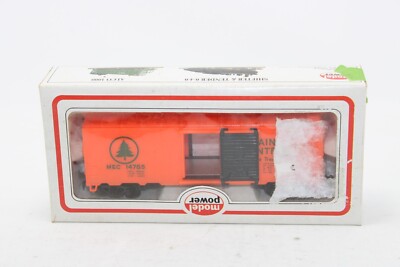 HO Scale Model Power, 40' Box Car, Maine Central, Orange, MEC #14785 -- 8003