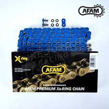 Afam Recommended Blue 520 Pitch 98 Link Chain for Yamaha YFZ450 R Quad 2009-2020