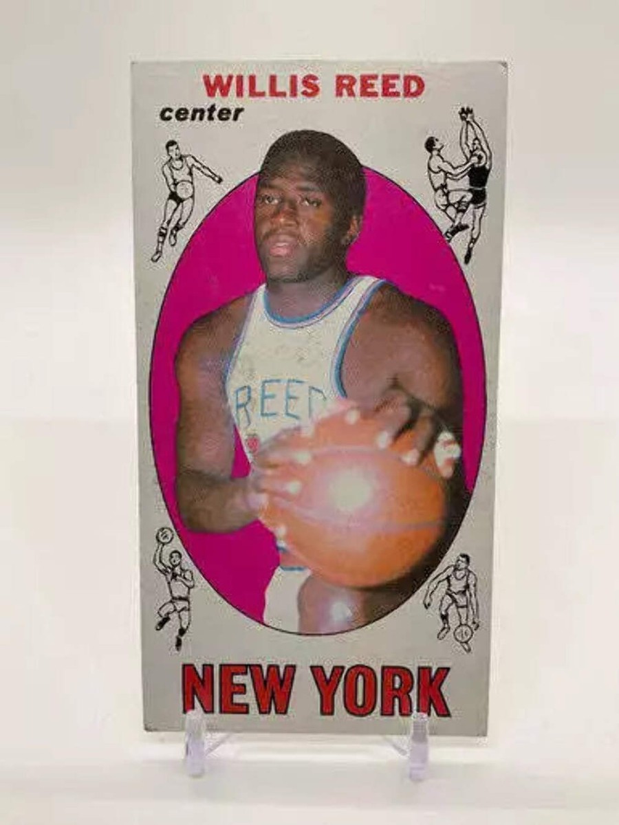 willis reed auto nba カード Willis Reed 1969-70 Topps Tall Boys #60 New York Knicks GD
