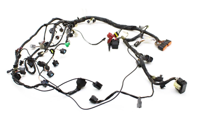 ズーマーTOKYO PARTSカーボンメーターマウントパネル廃盤品 2005 2006 Kawasaki ZX6R Main Harness Engine Wire Wiring Plugs