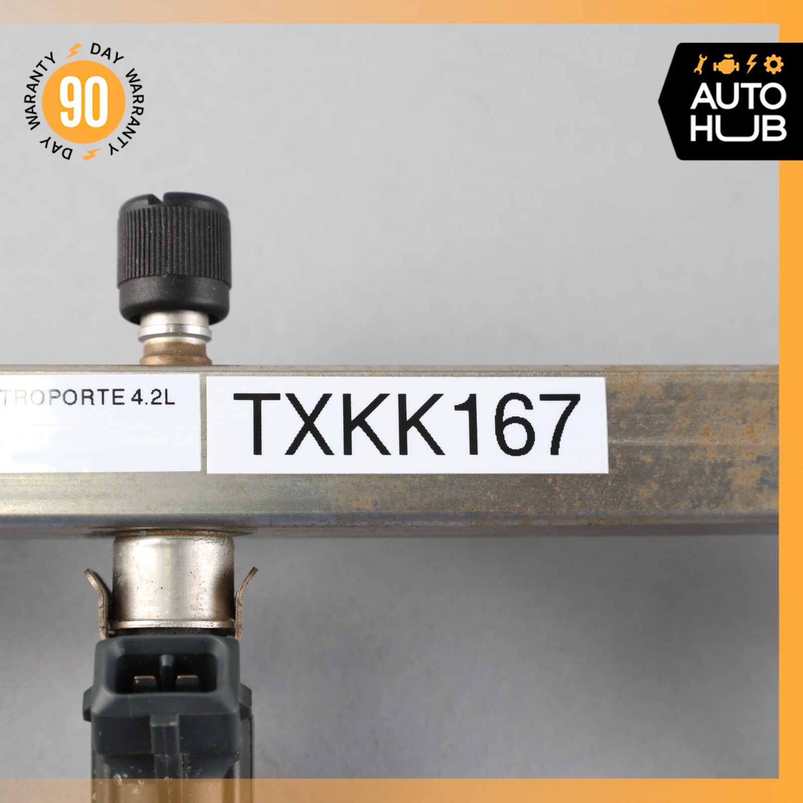 Maserati Quattroporte M139 Fuel Injection Rail Line w/ Injectors Right Side 29k