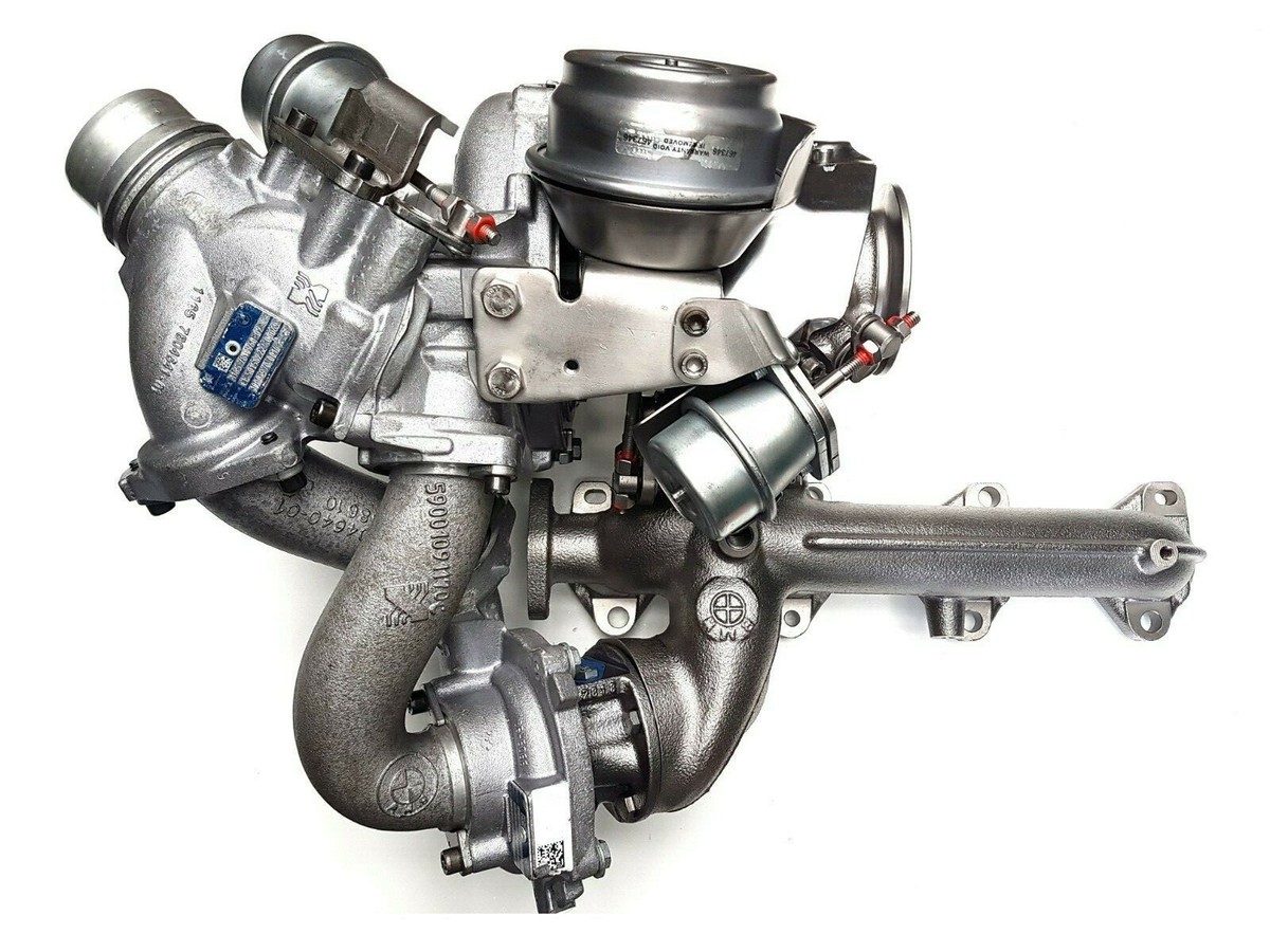 Twin Turbocharger BMW 123d / X1 23dX 150kw N47D20 7810960 7804638