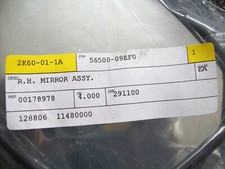 Suzuki AP50 Mirror - right hand - part number - 56500-09EF0 - Uk Free Post