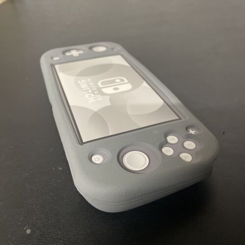 OEM Nintendo Switch Lite Protective Glove Gray Silicone Skin Grip Case Cover ๐ฅ - Picture 3 of 7