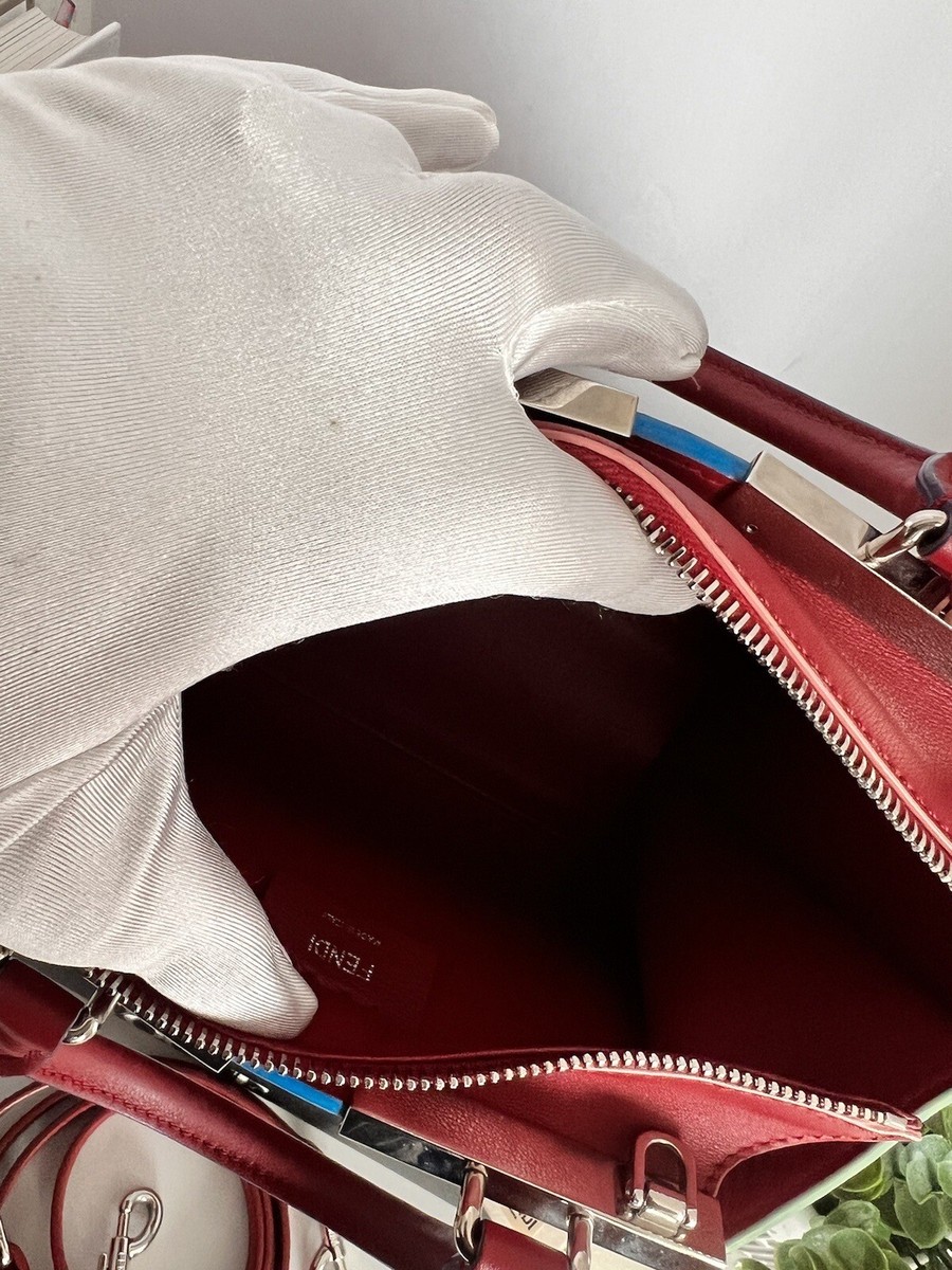 Fendi Dark Red Mini 3Jours | eBay