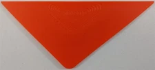 Orange Tri-Edge Window Film Tint Installation Tool