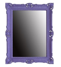 BILDERRAHMEN 90x70 LILA ANTIK BAROCK ROKOKO FOTORAHMEN WANDDEKO BILD FOTO