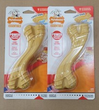 2 Pack - Nylabone Power Chew Curvy Dental Toy for Dogs Large/Giant  2 Count 