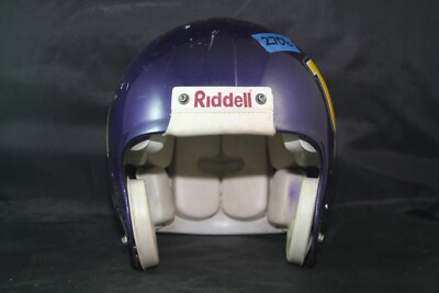 Vtg 1997 Riddell VSR4 Medium Good Used Worn Metallic Purple