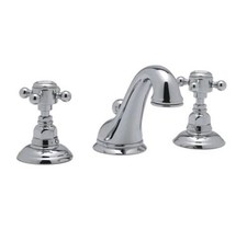 Rohl A1408XMPN-2 Country Bath Widespread Bathroom Faucet with Pop-Up Drain and
