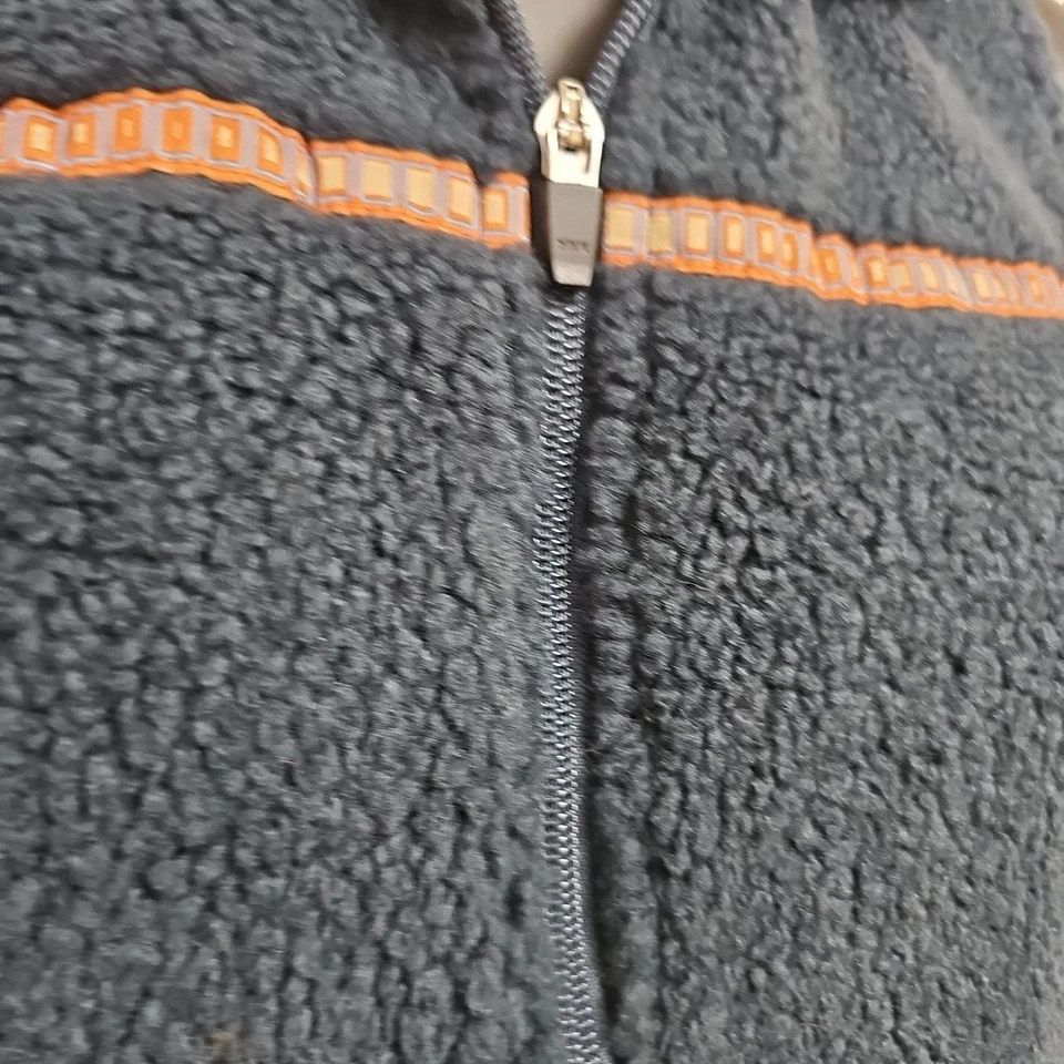 Colete Feminino Horny Toad Azul Euroshag Sherpa Zíper Completo Tamanho Pequeno - Imagem 4 de 4