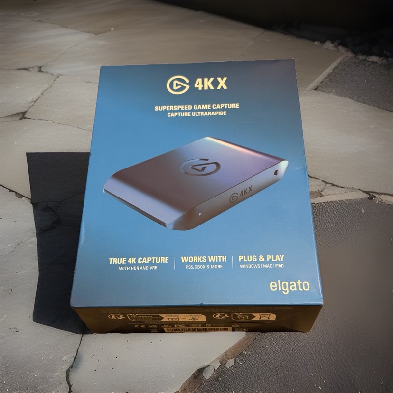 Elgato 4K X - 4K144 HDR10 External Capture Card for Switch, PS5, XBOX Brand New