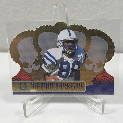 1999 MARVIN HARRISON Pacific Crown Royale #58 Indianapolis Colts NM Card Due-cut