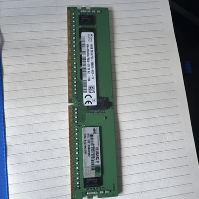 Micron 16GB 2rx4 DDR4 SERVER RAM PC4 MTA36ASF2G72PZ HPE 809081-81 - Image 1 of 2