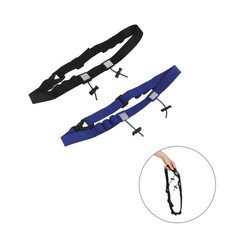 2 Pcs Marathon Running Belt Race Bib Holder Adjustable Number Cycling