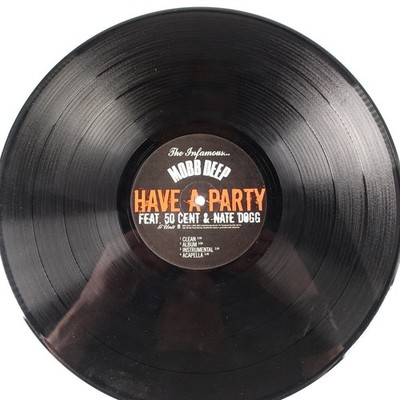 Mobb Deep   Have A Party 12'' Vinyl Record 2005 Promo Interscope Hip Hop 33 RPM