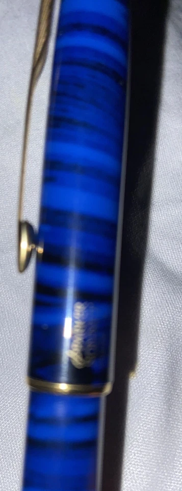 Pluma Estilográfica Parker Sonnet Mármol Azul Hecha en Francia Foto 4 de 4