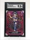 DRAKE MAYE 2024 MOSAIC ROOKIE PINK NO HUDDLE PRIZM RC /20 SGC 9.5 Q5829
