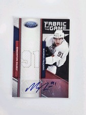 22/25 2011-12 Panini Certified #61 Magnus Paajarvi Auto Jersey Fabric Prime Var