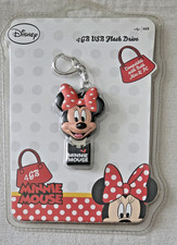 Disney Minnie Mouse 4GB USB Flash Drive Keychain Kids Gift Mac PC New Sealed