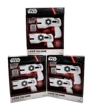 Star Wars Laser Tag Blaster 2 Player Set Indoor Outdoor Sound FX Lot of 3 New