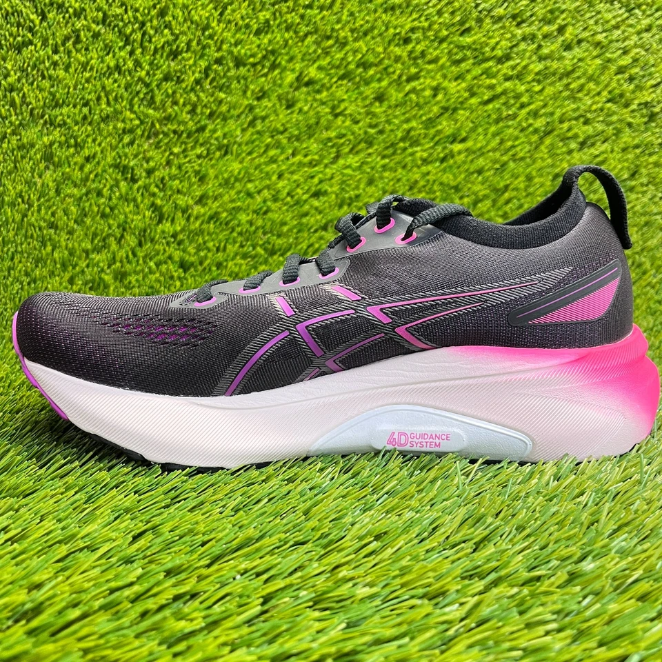 Asics Gel-Kayano 31 Mujer Talla 9 Negro Rosa Zapatos Atléticos para Correr Tenis Foto 2 de 4
