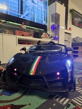 Elektroauto Für Kinder, Elektrofahrzeug 1 Sitzer , Farbe SCHWARZ