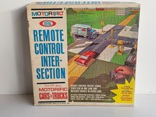 Vintage 1967 Ideal Motorific Remote Control Intersection Boxed Set No. 4628-4