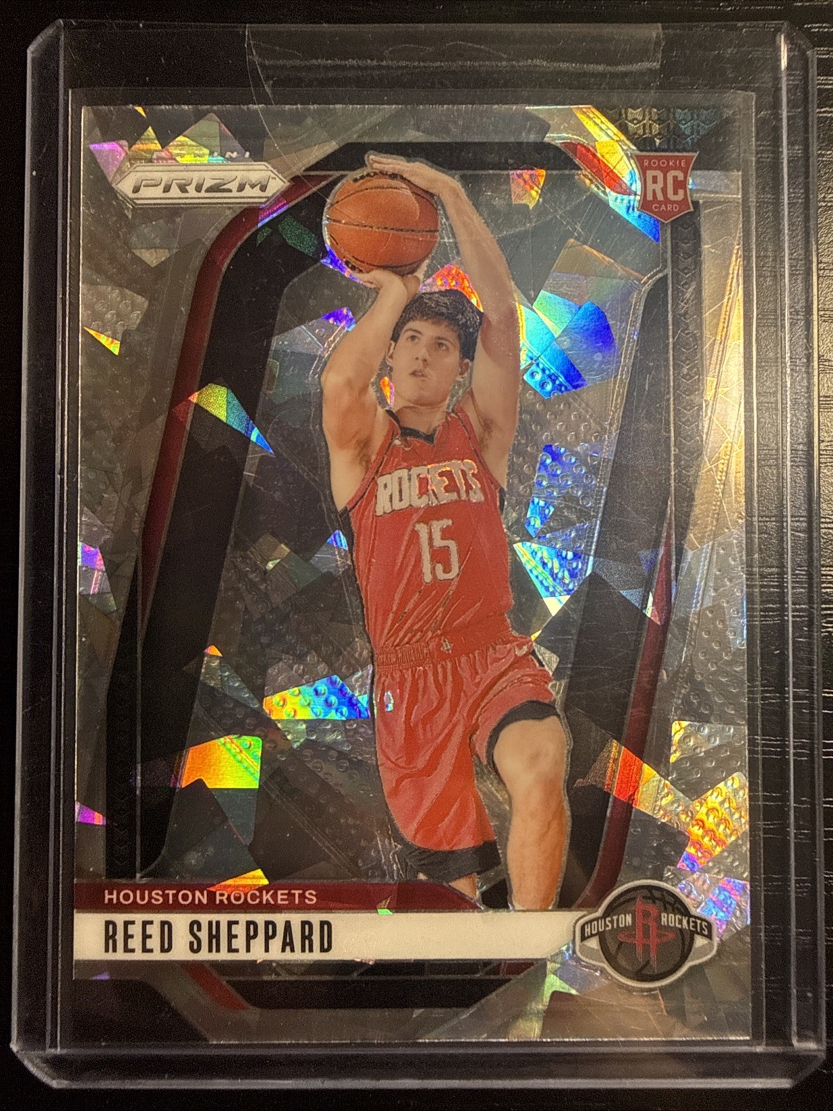2024-25 Panini Prizm Cracked Ice Reed Sheppard #268 Rookie!
