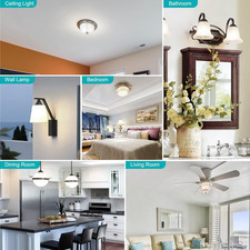 GU24 LED Light Bulb 60W Equivalent 4000K Natural White CRI85 900LM