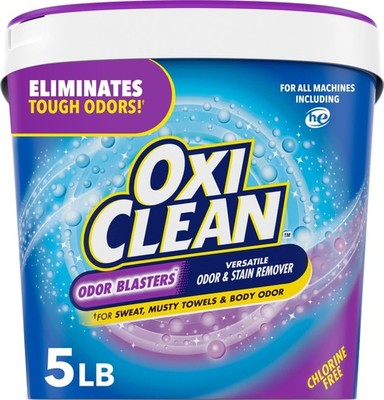 OxiClean Odor Blasters Versatile Odor and Stain Remover Powder, 5 lb |